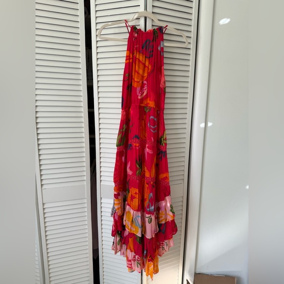 FARM Rio Vibrant Red Maxi Dress - Picture 6 of 9